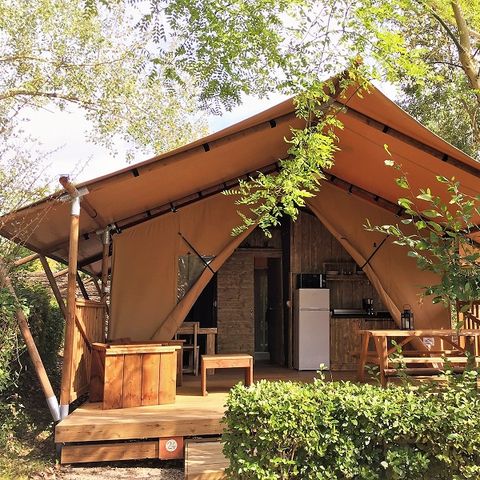 SafariZelt 4 Personen - LODGE SAFARI WOODY