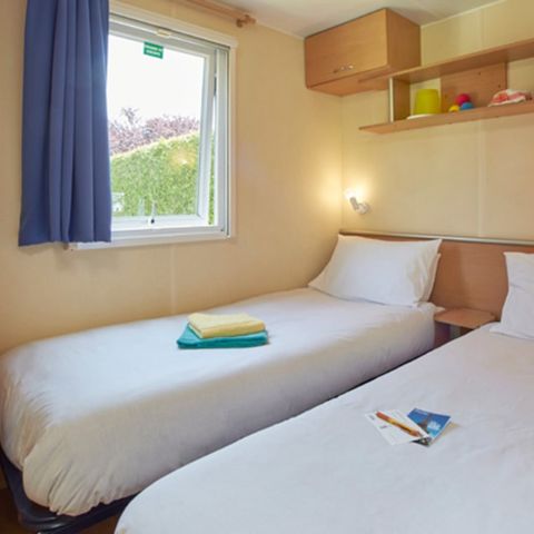 Mobilheim 6 personen - Mobilheim | Classic | 3 Schlafz. | 6 Pers. | Erhöhte, nicht überdachte Terrasse | Clim.