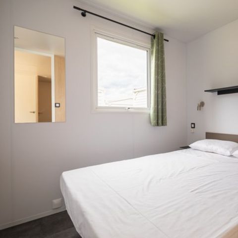 Mobilheim 4 personen - Comfort | 2 Zi. | 4 Pers. | Erhöhte Terrasse | Klim.