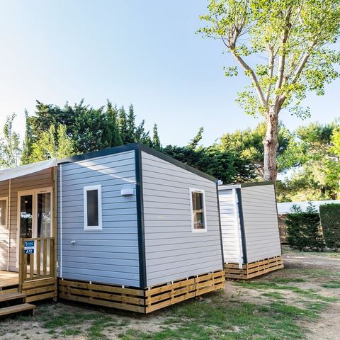 Mobilheim 6 personen - Comfort | 3 Zi. | 6 Pers. | Erhöhte Terrasse | Clim.