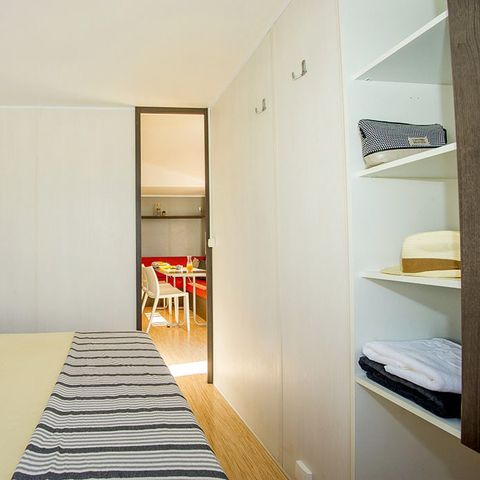 Mobilheim 6 personen - Comfort | 3 Zi. | 6 Pers. | Einfache Terrasse