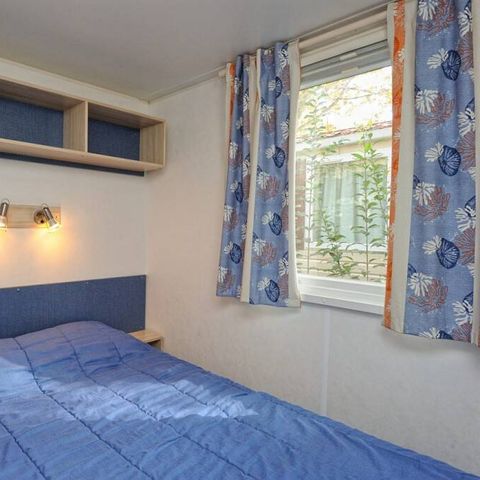 Bungalow 4 Personen - Mobilheim | Classic | 2 Zi. | 4 Pers. | Erhöhte Terrasse
