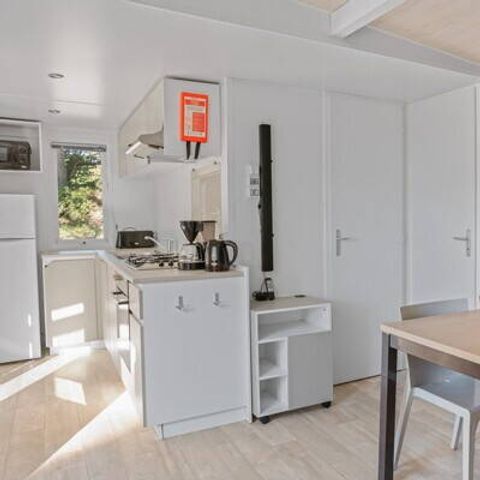 Mobilheim 5 Personen - Mobilheim | Comfort | 2 Zi. | 5 Pers. | Erhöhte Terrasse