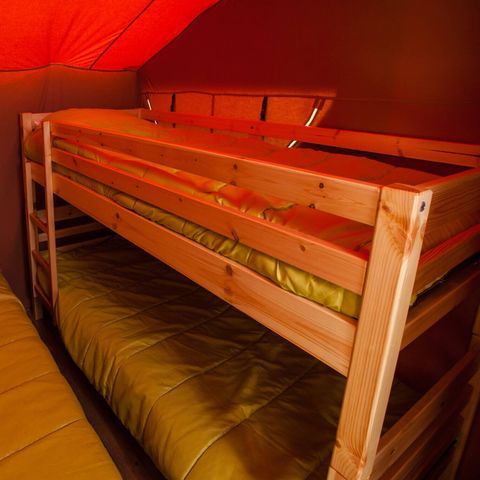LODGE 5 Personen - Lodge | 2 Schlafz. | 4/5 Pers. | Ohne Bad