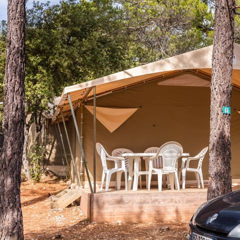 LODGE 5 Personen - Lodge | 2 Schlafz. | 4/5 Pers. | Ohne Bad