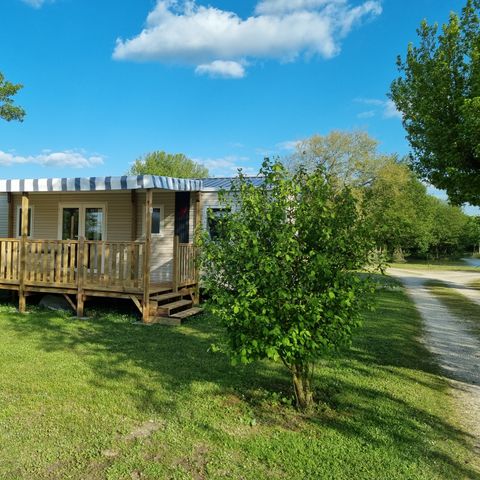 Mobilheim 6 Personen - Lodge - 3 Schlafzimmer -