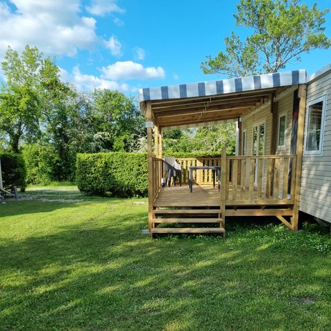 Mobilheim 6 Personen - Lodge - 3 Schlafzimmer -