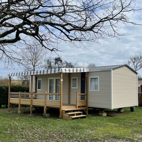 Mobilheim 6 Personen - Lodge - 3 Schlafzimmer -