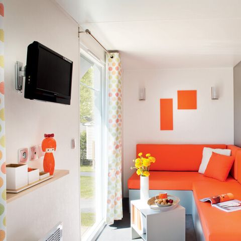 Mobilheim 6 Personen - Cottage Loggia