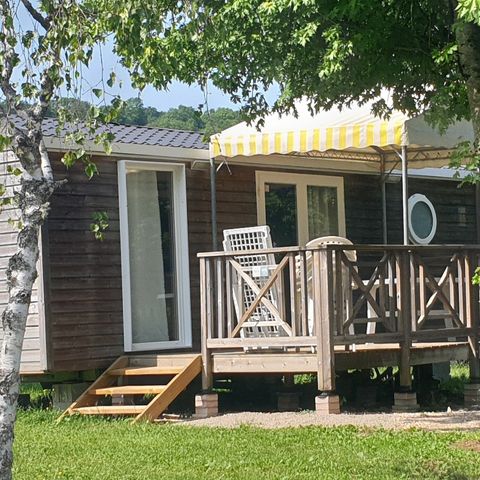 Mobilheim 6 Personen - Cottage Loggia
