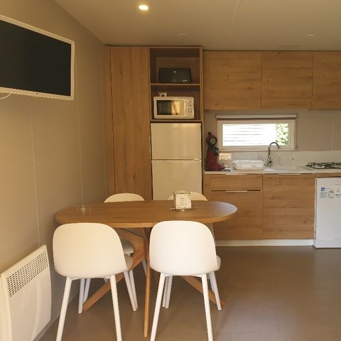 Mobilheim 4 personen - Cottage Confort Premium 33m² - Klimatisiert