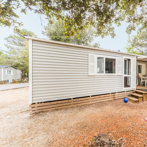 Mobilheim 6 Personen - Classic | 2 Zi. | 4/6 Pers. | Einfache Terrasse