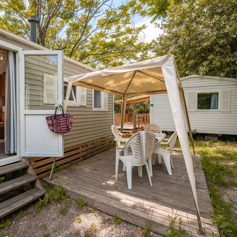Mobilheim 4 Personen - Mobilheim | Classic | 2 Schlafz. | 4 Pers. | Einzelne Terrasse | 1 Bad