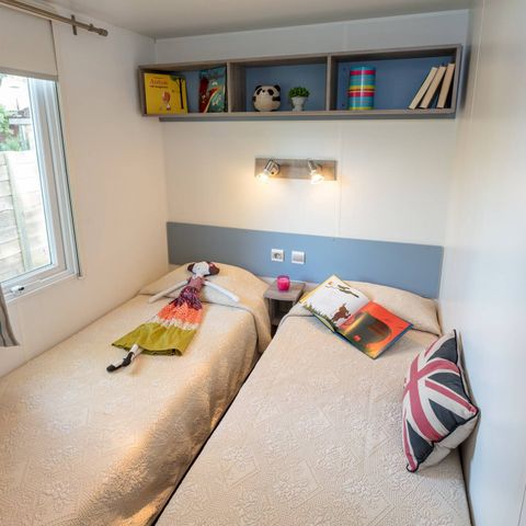 Mobilheim 6 personen - Mobilheim | Comfort | 3 Zi. | 6 Pers. | Erhöhte Terrasse | Clim.
