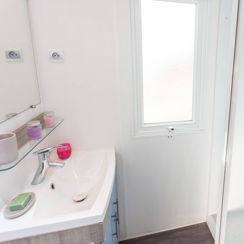 Mobilheim 6 personen - Mobilheim | Comfort | 3 Zi. | 6 Pers. | Erhöhte Terrasse | Clim.