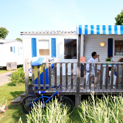 Mobilheim 6 Personen - 3 Schlafzimmer - 6 Personen