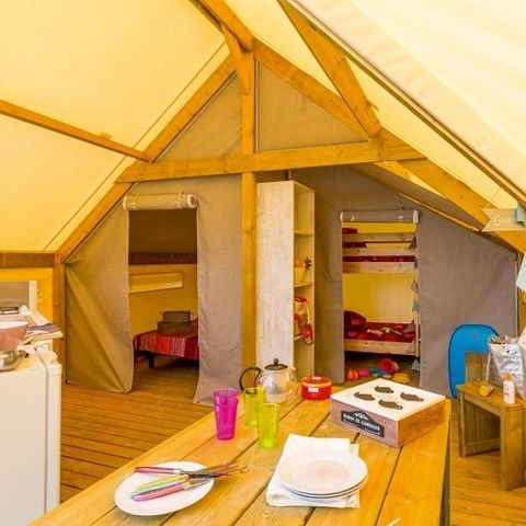 Bungalowzelt 4 Personen - Bung Junior 4 Personen 2 Zimmer 17m² ohne Sanitäranlagen