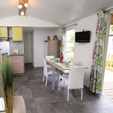 Mobilheim 6 Personen - Komfort 8 Personen 3 Schlafzimmer 2 Bäder