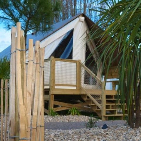 Bungalowzelt 5 Personen - Junior 2 Schlafzimmer 21m²