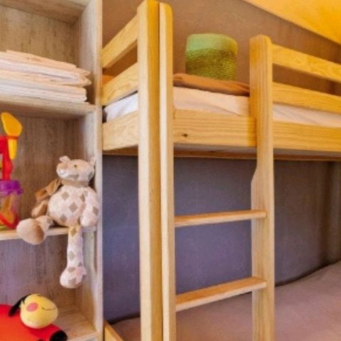 Bungalowzelt 5 Personen - Junior 2 Schlafzimmer 21m²