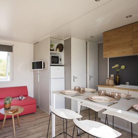 Mobilheim 6 Personen - Premium 3 Schlafzimmer 33m²