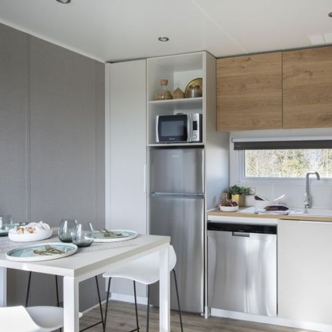 Mobilheim 6 Personen - Premium 2 Schlafzimmer 2 Badezimmer 33m²