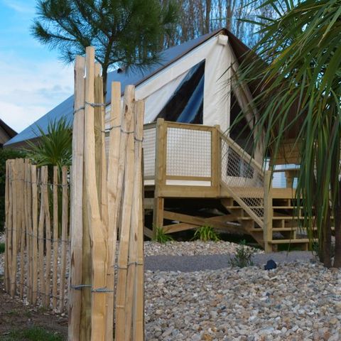 Bungalowzelt 5 Personen - Junior 2 Schlafzimmer 21m²