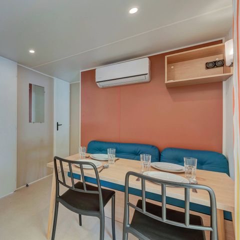Mobilheim 6 Personen - Mobilheim | Comfort | 3 Zi. | 6 Pers. | Erhöhte Terrasse | Clim.