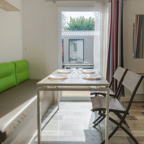 Mobilheim 6 Personen - Mobilheim | Comfort | 2 Zi. | 4/6 Pers. | Einfache Terrasse | Klim.