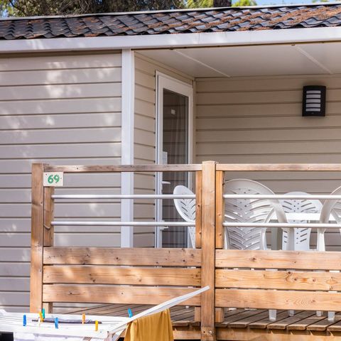 Mobilheim 6 Personen - Mobilheim | Comfort | 2 Zi. | 4/6 Pers. | Einfache Terrasse | Klim.