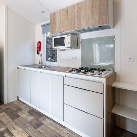 Mobilheim 6 Personen - Mobilheim | Comfort | 2 Zi. | 4/6 Pers. | Einfache Terrasse | Klim.