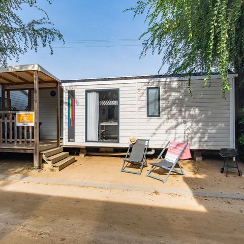 Mobilheim 6 Personen - Mobilheim | Comfort | 2 Zi. | 4/6 Pers. | Einfache Terrasse | Klim.