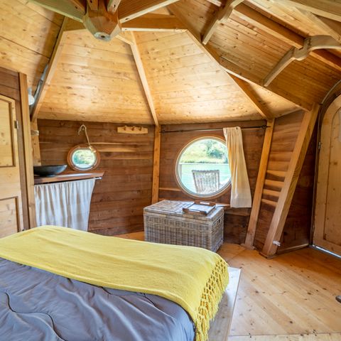 AUßERGEWÖHNLICHE UNTERKUNFT 2 Personen - Ciela Schwimmende Hütte - 1 Schlafzimmer (ohne Sanitäranlagen)
