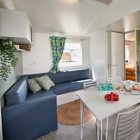Mobilheim 4 Personen - Ciela Confort - 2 Schlafzimmer - Blick auf den See
