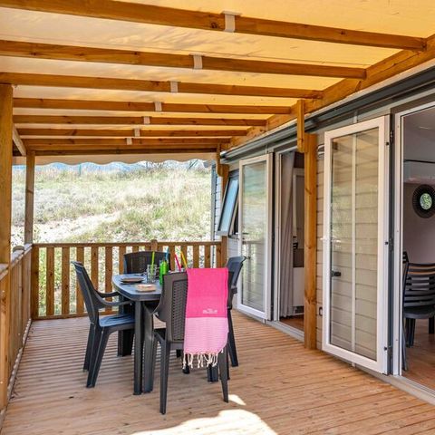 Mobilheim 4 Personen - Ciela Confort - 2 Schlafzimmer - Blick auf den See