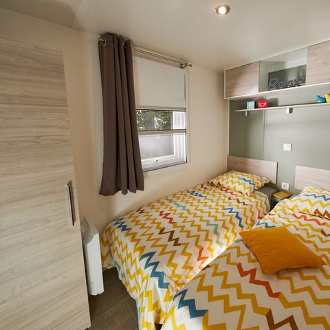 Mobilheim 4 Personen - Ciela Confort - 2 Schlafzimmer - Blick auf den See