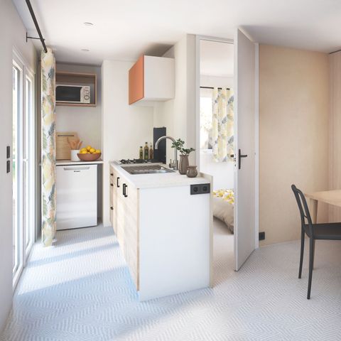 Mobilheim 4 Personen - Komfort Plus - 2 Zimmer