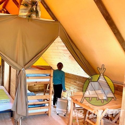 Bungalowzelt 4 Personen - Bungalow Amazone pro Nacht