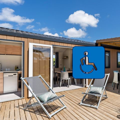 Mobilheim 4 personen - PREMIUM 2 Schlafzimmer - PMR
