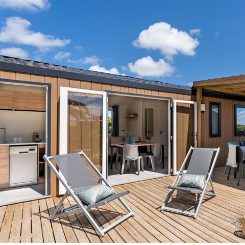 Mobilheim 4 personen - PREMIUM 2 Schlafzimmer - PMR