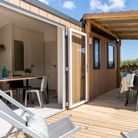 Mobilheim 4 personen - PREMIUM 2 Schlafzimmer - PMR