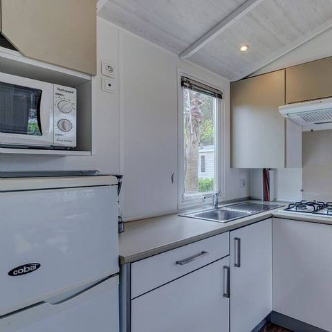 Mobilheim 6 Personen - Comfort | 2 Zi. | 4/6 Pers. | Einfache Terrasse