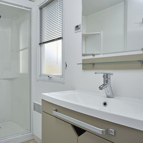 Mobilheim 6 personen - Mobilheim | Comfort XL | 2 Zi. | 4/6 Pers. | Erhöhte Terrasse | Klim.