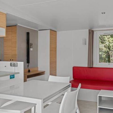Mobilheim 8 Personen - Mobilheim | Premium | 3 Zi. | 6/8 Pers. | Erhöhte Terrasse