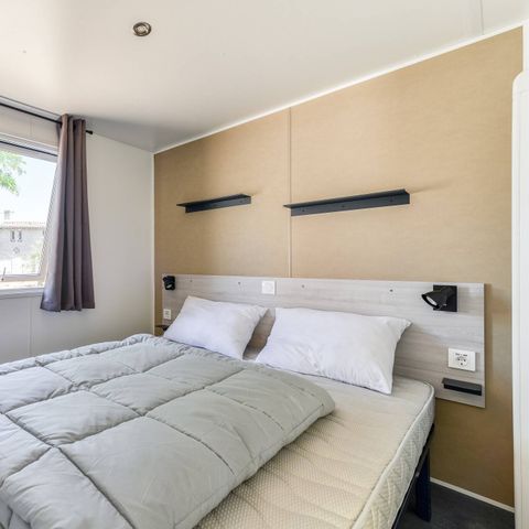 Mobilheim 6 Personen - Mobilheim | Premium | 3 Schlafz. | 6 Pers. | Terrasse Lounge | Clim.