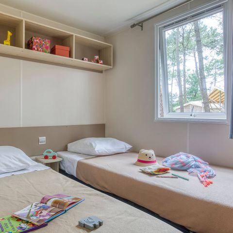 Mobilheim 6 Personen - Mobilheim CONFORT - 3 Schlafzimmer - Klimatisiert