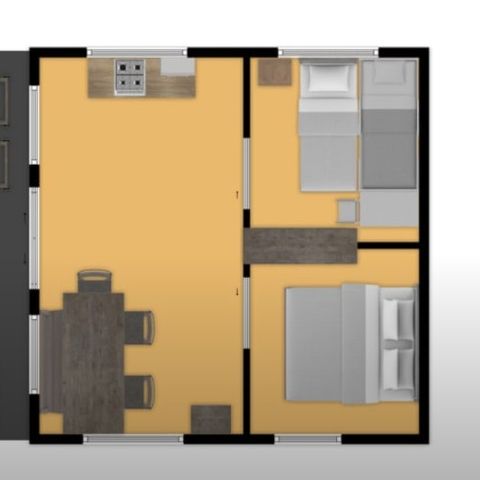 Safarizelt 5 Personen - Rouget