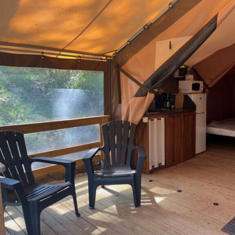 SafariZelt 5 Personen - Victoria Lodge (ohne Sanitäranlagen, Wasser und Heizung)
