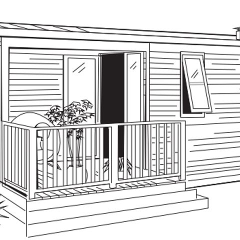 Mobilheim 4 Personen - O'hara 784 TG