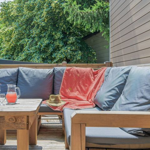 Mobilheim 4 Personen - Classic | 2 Schlafz. | 4 Pers. | Lounge Terrasse | 1 Bad | Klimaanlage